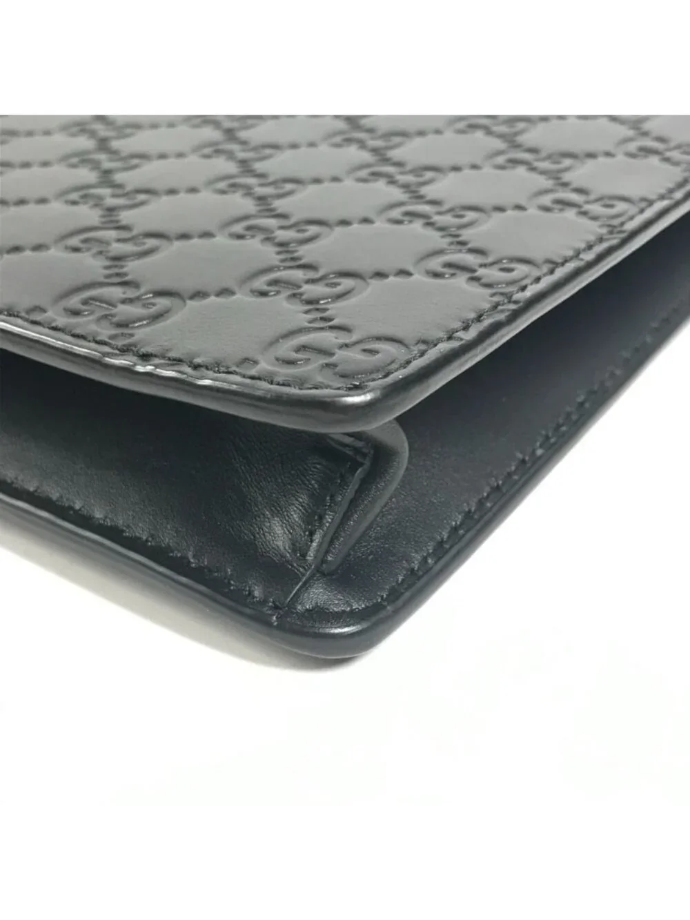 Gucci Shoulder Bag Guccissima GG Logo Marais the Black